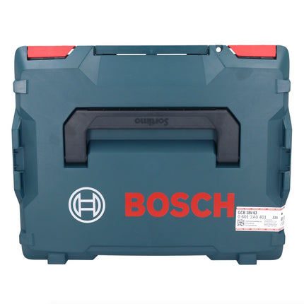 Bosch GCB 18V-63 Professional Scie à ruban sans fil 18 V 63,5 mm + 2x batterie ProCORE 8,0 Ah + chargeur + L-Boxx