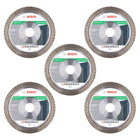Bosch Diamant Trennscheibe Set 5x Best for Hard Ceramic 125 mm x 22,23 ( 5x 2608615077 ) - Toolbrothers
