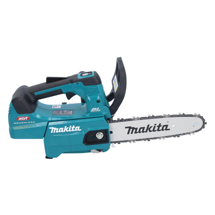 Makita UC 002 GD201 Akku Kettensäge 40 V max. 25 cm 24,8 m/s Brushless + 2x Akku 2,5 Ah + Ladegerät
