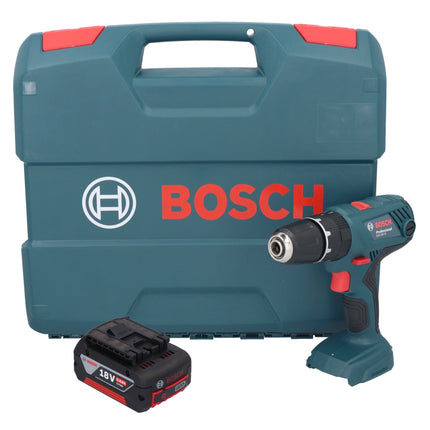 Bosch GSB 18V-21 Perceuse-visseuse à percussion sans fil 18 V 55 Nm + 1x batterie 5,0 Ah + L-Case - sans chargeur