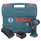 Bosch GSB 18V-21 cordless impact drill 18 V 55 Nm + 1x rechargeable battery 5.0 Ah + charger + L-case