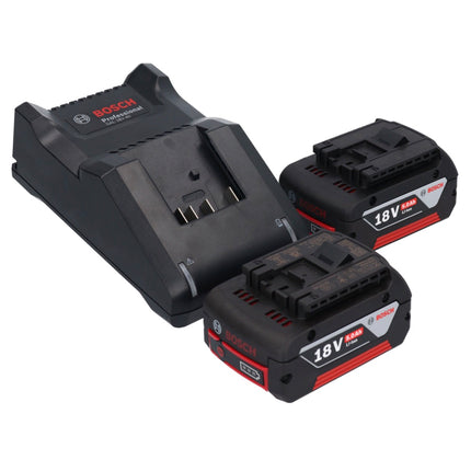 Bosch GSB 18V-21 cordless impact drill 18 V 55 Nm + 2x rechargeable battery 5.0 Ah + charger + L-case