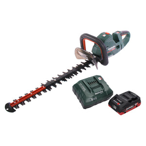 Metabo HS 18 LTX BL 55 Akku Heckenschere 18 V 50 cm Brushless + 1x Akku 4,0 Ah + Ladegerät