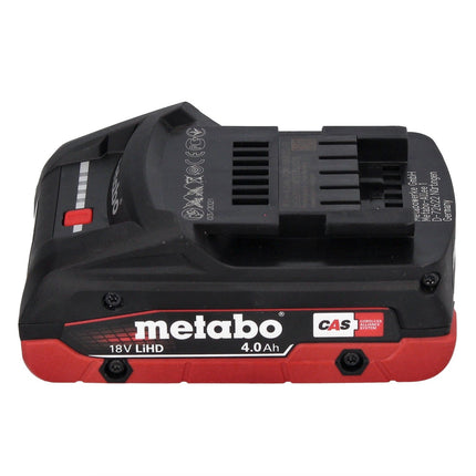 Smerigliatrice angolare a batteria Metabo WB 18 LTX BL 15-125 Quick 18 V 125 mm senza spazzole + 1x batteria ricaricabile 4,0 Ah + metaBOX - senza caricabatterie