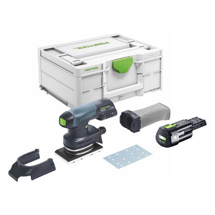 Festool RTSC 400-Basic Akku Rutscher 18 V 80 x 130 mm Brushless + 1x Akku 3,0 Ah + Systainer - ohne Ladegerät - Toolbrothers