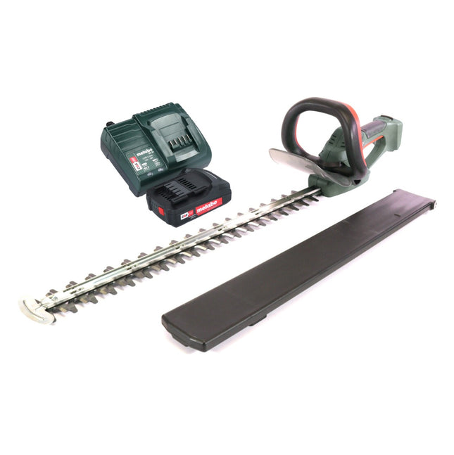 Metabo AHS 18-65 V tagliasiepi a batteria 18 V 63 cm + 1x batteria 2,0 Ah + caricatore
