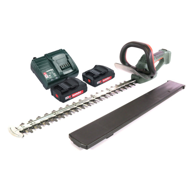 Metabo AHS 18-65 V cortasetos inalámbrico 18 V 63 cm + 2x batería 2.0 Ah + cargador