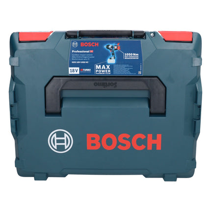Bosch GDS 18V-1050 HC Visseuse à chocs sans fil 18 V 1050 Nm BITURBO Brushless + 2x batterie ProCORE 8,0 Ah + chargeur + L-Boxx