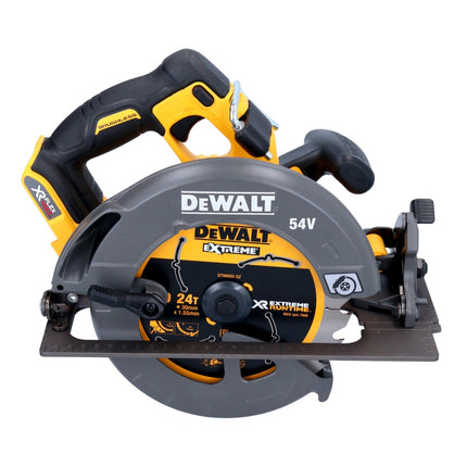DeWalt DCS 575 T1 Scie circulaire manuelle sans fil 54 V FlexVolt 190 mm Brushless + 1x batterie 6,0 Ah + chargeur