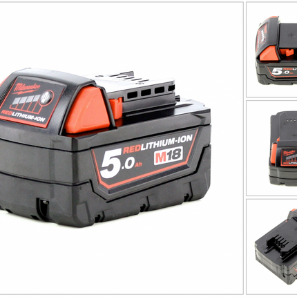 Gebraucht Milwaukee M18 B5 Akku 18 V 5 0 Ah 5000 mAh 1 - toolbrothers