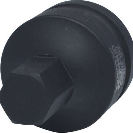 KS TOOLS 1" Kraft-Bit-Stecknuss Innensechskant, kurz, 22 mm ( 450.0478 ) - Toolbrothers