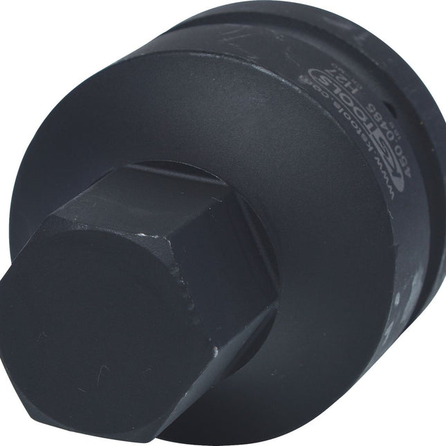 KS TOOLS 1" Kraft-Bit-Stecknuss Innensechskant, kurz, 27 mm ( 450.0485 ) - Toolbrothers