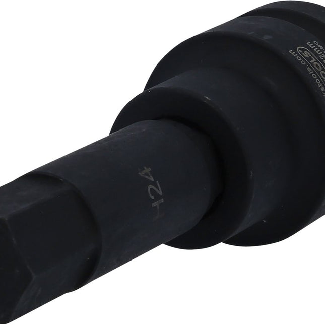 KS TOOLS 1" Kraft-Bit-Stecknuss Innensechskant, lang, 24mm ( 450.0494 ) - Toolbrothers