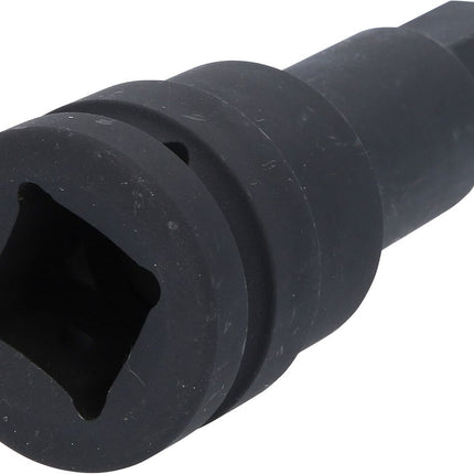 KS TOOLS 1" Kraft-Bit-Stecknuss Innensechskant, lang, 27 mm ( 450.0495 ) - Toolbrothers