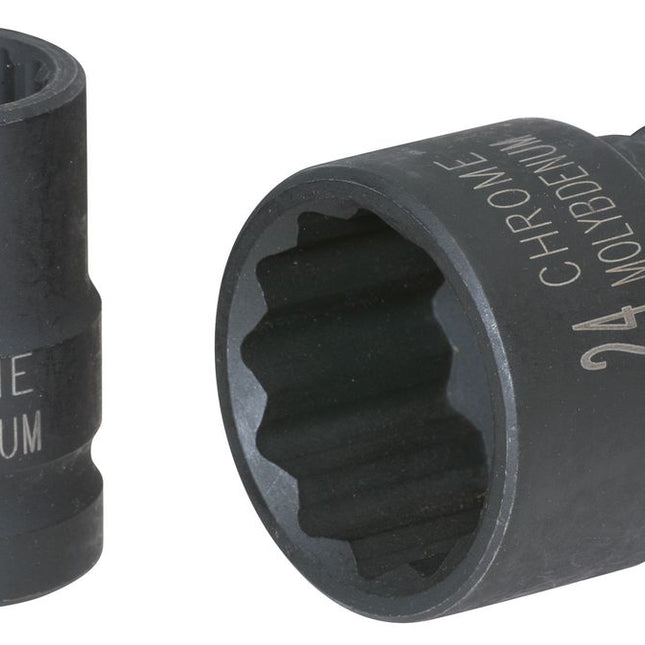 KS TOOLS 1/2" 12-kant-Kraft-Stecknuss, kurz, 15/16" ( 515.0934 ) - Toolbrothers