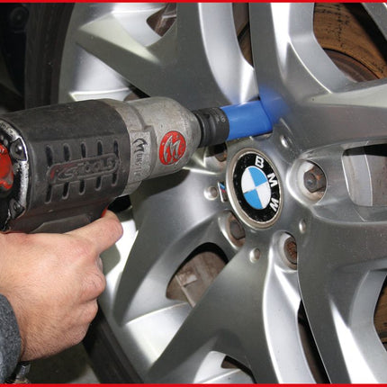 KS TOOLS Llave de vaso de impacto robusta 1/2' para llantas de aluminio, larga, 17 mm ( 515.1073 )