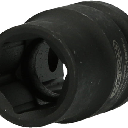 KS TOOLS 1/2" Sechskant-Kraft-Stecknuss, kurz, 14mm ( 515.1014 ) - Toolbrothers