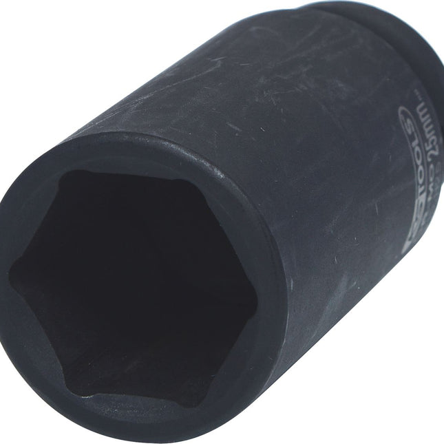KS TOOLS 1/2" Sechskant-Kraft-Stecknuss, lang, 25mm ( 515.1125 ) - Toolbrothers