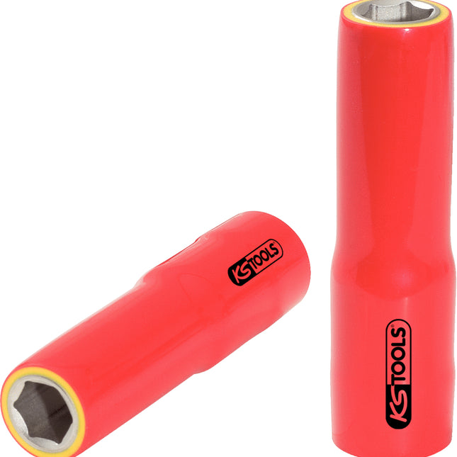 KS TOOLS 1/2' Bussola con isolamento protettivo, lunga, 11mm ( 117.1335 )