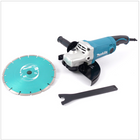Makita GA 9050 2000 W 230 mm Winkelschleifer mit 1 x DIAMAK Diamantscheibe P-44155 - Toolbrothers