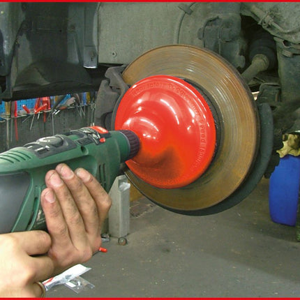 KS TOOLS Radnabenschleifer-Satz Ø 160 mm, Innen-Ø 60 mm, 4-tlg ( 100.4070 ) - Toolbrothers