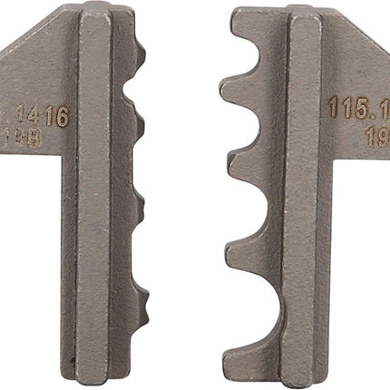 KS TOOLS Paar Crimp-Einsätze für nicht isolierte Kabelösen, Ø 0,5 - 10 mm  ( 115.1416 ) - Toolbrothers