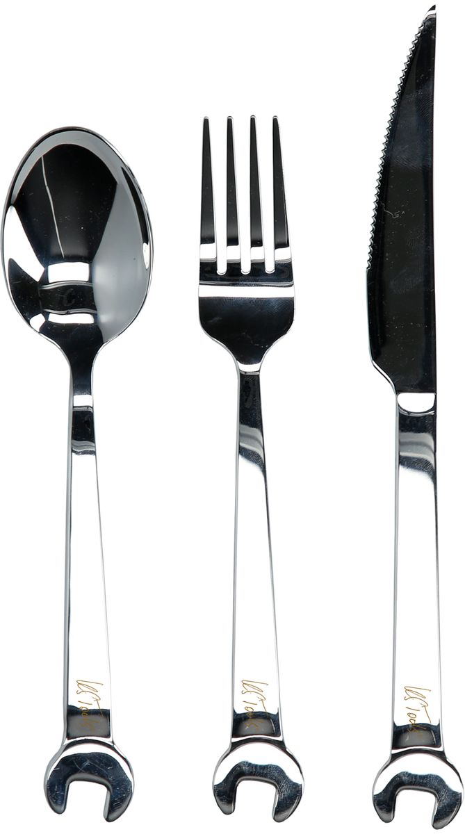 KS TOOLS Juego de cubiertos, 6 x 3 pzs ( 11600 )