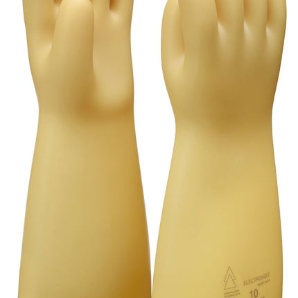 KS TOOLS Guante protector de electricista con aislamiento protector, talla 12, clase 0, blanco ( 117.0053 )