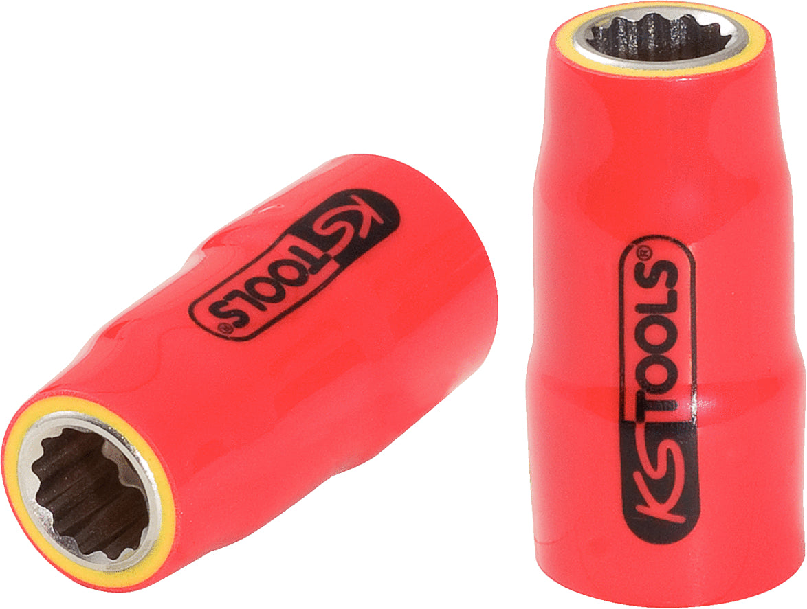 KS TOOLS 3/8" Stecknuss mit Schutzisolierung, 3/4" ( 117.1028 )