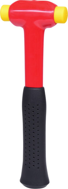 KS TOOLS Schonhammer mit Schutzisolierung, Kopf Ø 25mm ( 117.1126 ) - Toolbrothers