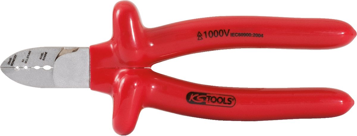 KS TOOLS 1000V Elektriker-Seitenschneider, 175mm ( 117.1281 )