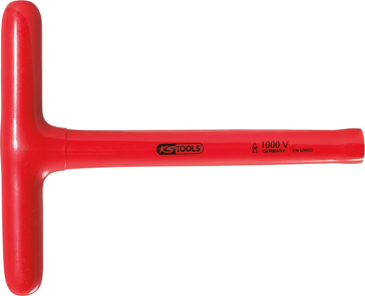 KS TOOLS T-Griff-Steckschlüssel mit Schutzisolierung, 17 x 300 mm ( 117.1731 )