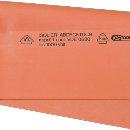 KS TOOLS Gummi-Abdecktuch mit Schutzisolierung, Stärke 1,6, 130mm ( 117.1746 ) - Toolbrothers