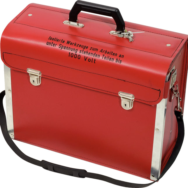 KS TOOLS Werkzeugkoffer, leer, Leder ( 117.1820-99 ) - Toolbrothers