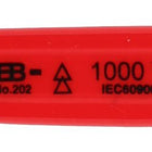 KS TOOLS Llave fija de carraca con aislamiento protector, 10 mm ( 117.2262 )