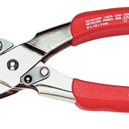 KS TOOLS Revolverloch- und Ösenzange, 220mm ( 118.0042 ) - Toolbrothers