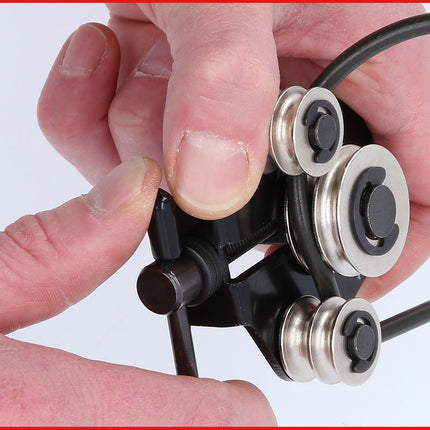 KS TOOLS Outil de dressage / cintrage pour circuits de frein, 4,75 mm (3/16') + 6,35 mm (1/4') ( 120.1004 )