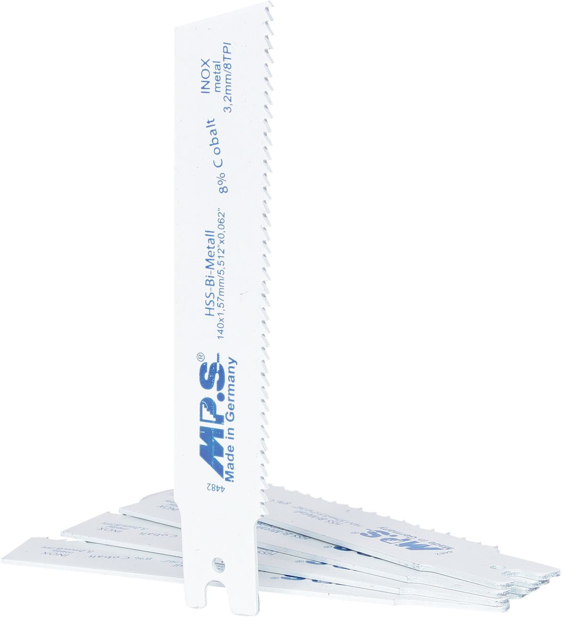 KS TOOLS Säbelsägeblatt Rems, HSS-Bi-Metall, 140mm, 3,2mm, 5er Pack ( 129.4482 )