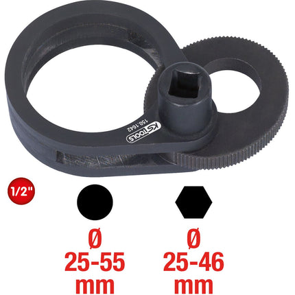 KS TOOLS Exzenter Klemm- und Drehvorrichtung, 25-55mm ( 150.1642 ) - Toolbrothers