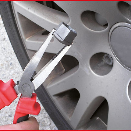 KS TOOLS Hutkappenzange, 200mm ( 150.2023 ) - Toolbrothers