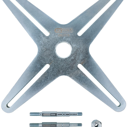 KS TOOLS Ergänzungs-Satz SAC Kupplungswerkzeug (4-Loch Teilung), 5-tlg ( 150.2115 ) - Toolbrothers