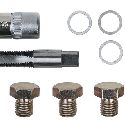 KS TOOLS Ölablassschrauben-Gewindereparatur-Satz, 12-tlg M12 x 1,5 ( 150.4915 ) - Toolbrothers