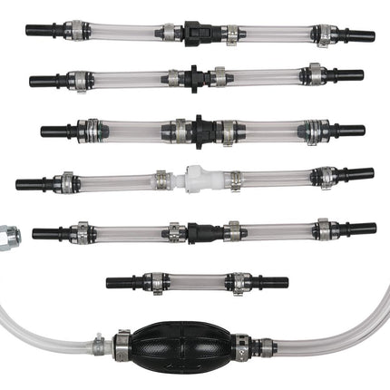 KS TOOLS Diesel-Entlüftungs-/Vorbefüllungs-Satz, 7-tlg ( 150.9030 ) - Toolbrothers