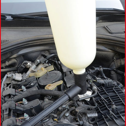 KS TOOLS Öl-Einfülltrichter-Satz mit drehbarem Winkelarm für VAG, 4-tlg ( 150.9155 ) - Toolbrothers