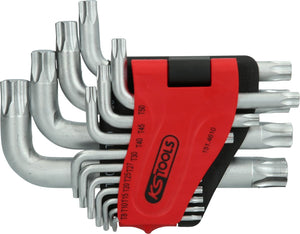 KS TOOLS Torx-Winkelstiftschlüssel-Satz, kurz, 14-tlg ( 151.4610 )
