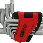 KS TOOLS XZN-Winkelstiftschlüssel-Satz, kurz, 9-tlg ( 151.4630 ) - Toolbrothers