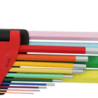 KS TOOLS Innensechskant-Winkelstiftschlüssel-Satz, extra lang, 14-tlg ( 151.4640 ) - Toolbrothers