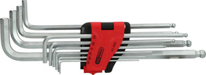 KS TOOLS Kugelkopf-Innensechskant-Winkelstiftschlüssel-Satz,XL,10-tlg, Zoll ( 151.4920 )