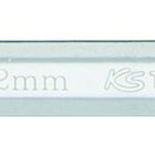 KS TOOLS Flachmeißel, 8-kant, 130mm ( 156.0162 ) - Toolbrothers