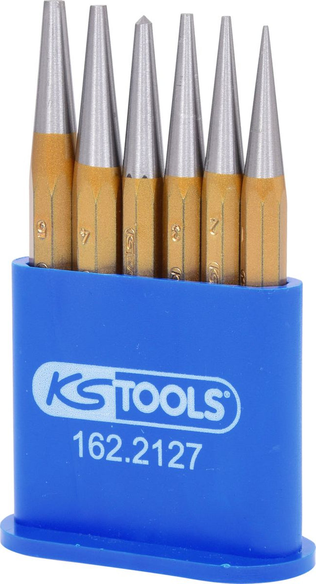 KS TOOLS Juego de botadores, 6 pzs en soporte de plástico  ( 162.2127 )